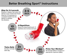 Load image into Gallery viewer, Better Breathing Sports - Lung Exerciser & Fitness Trainer
